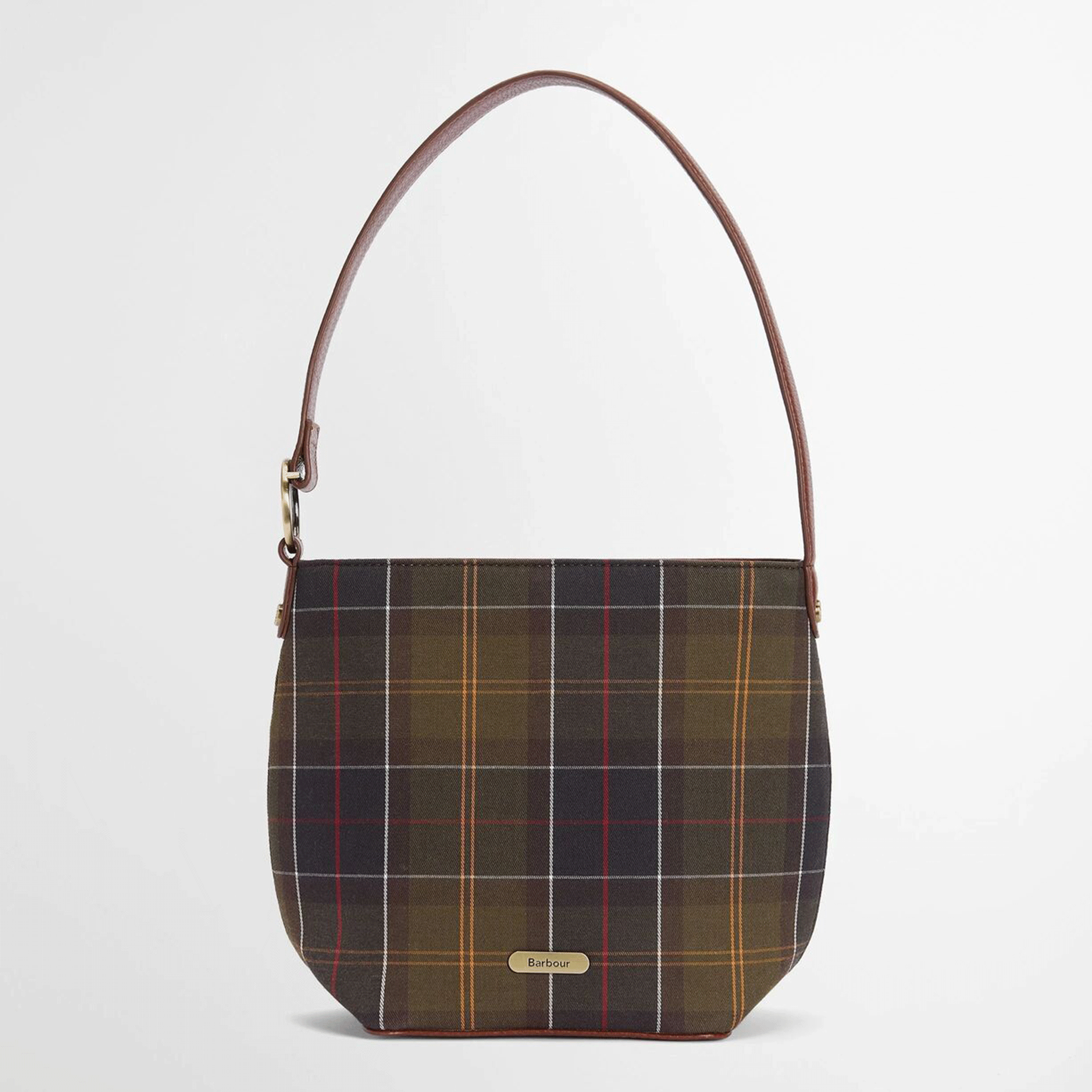 Barbour Cedar Classic Tartan Bucket Bag