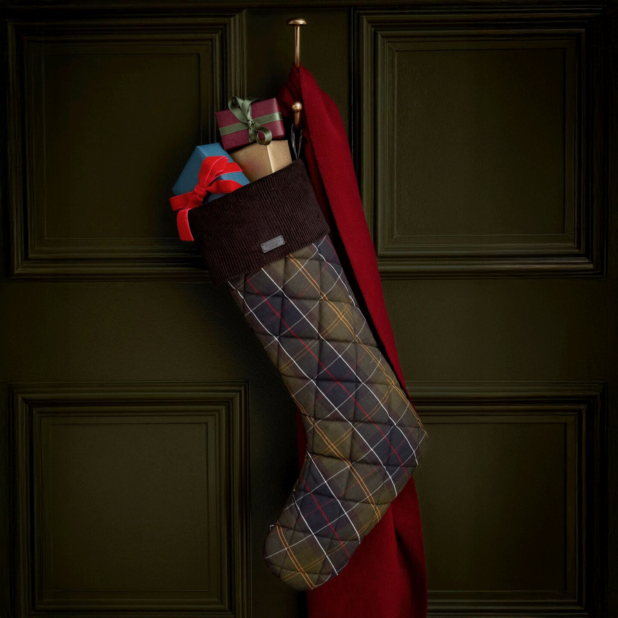 Barbour Christmas Stocking Classic Tartan