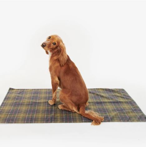 Barbour Classic Tartan Quick Dry Dog Towel 2