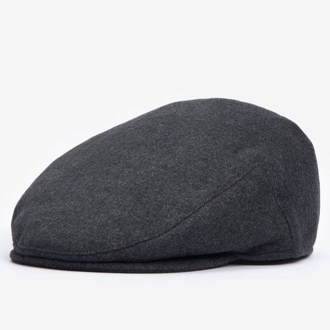 Barbour Conon Flat Cap Charcoal 1