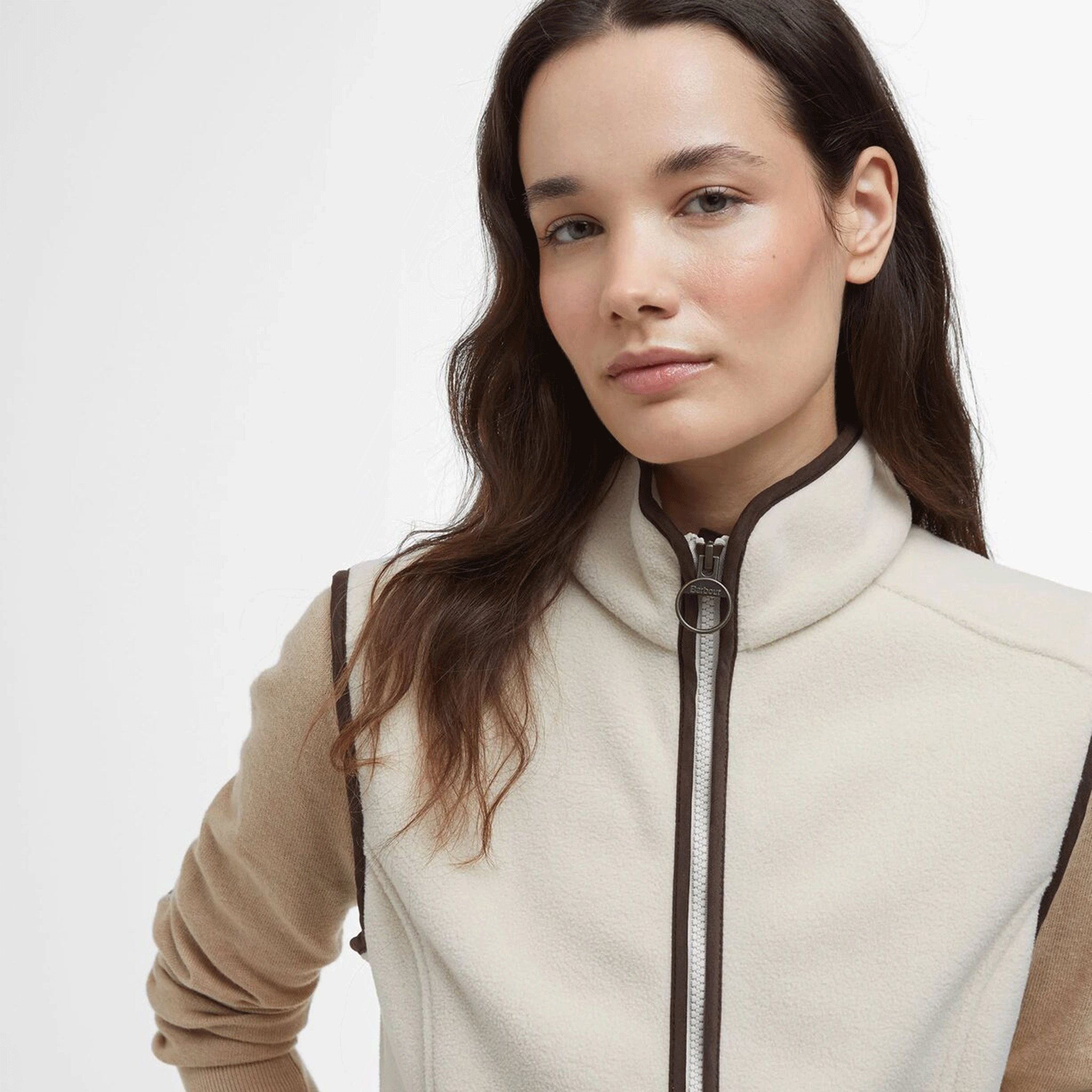 Barbour Country Colton Women's Fleece Gilet Pearl