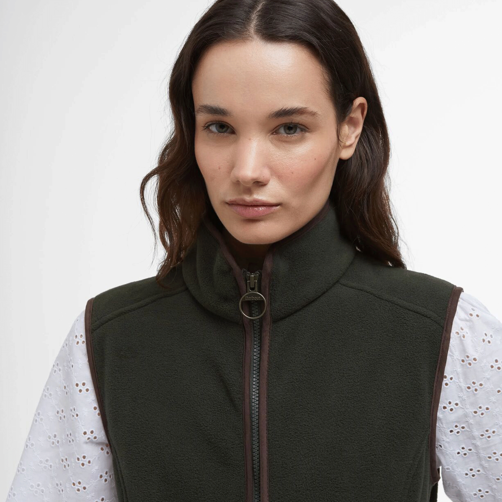 Barbour Country Colton Women's Fleece Gilet Sage