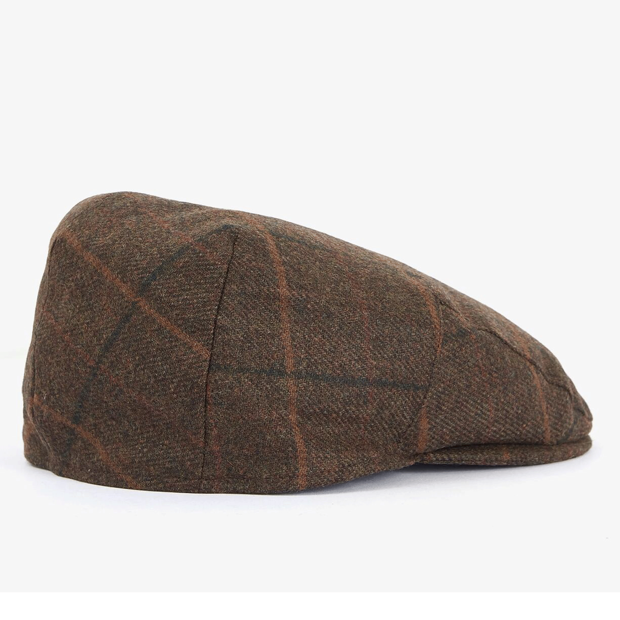 Barbour Crieff Flat Cap Classic Brown