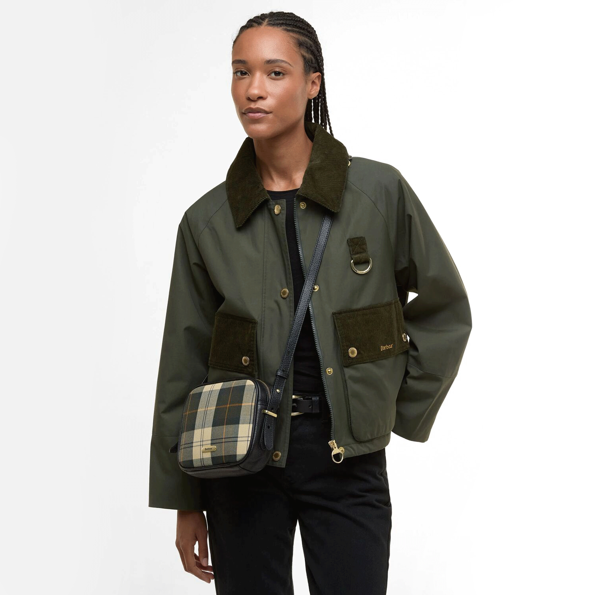 Barbour Daphne Ancient Tartan Crossbody Bag