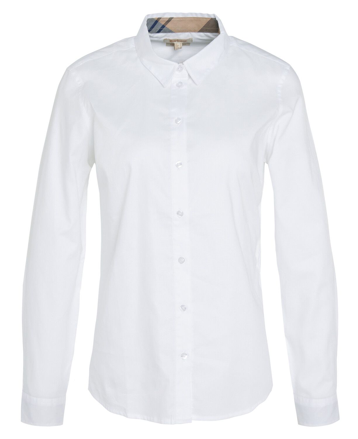 Barbour Derwent Ladies Shirt White-Primrose Hessian 3