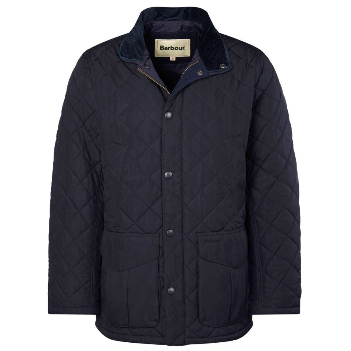 Barbour Devon Men's Quilted Jacket Navy 8