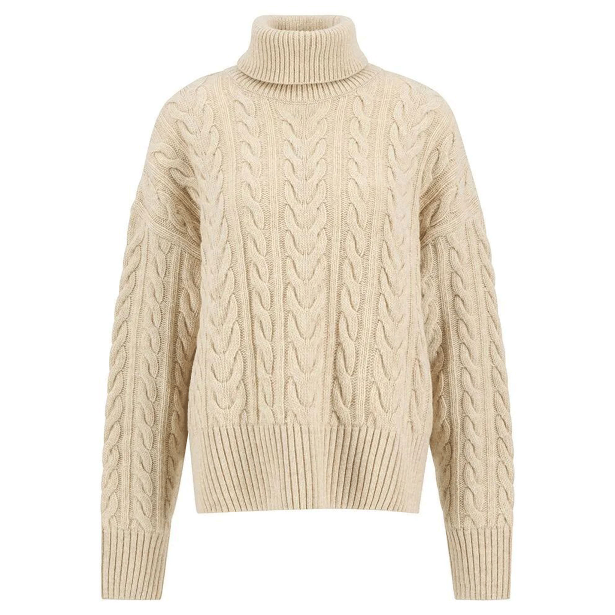 Barbour Embleton Rollneck Jumper Birch