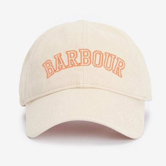 Barbour Emily Sports Cap Parchment-Apricot Crush 1