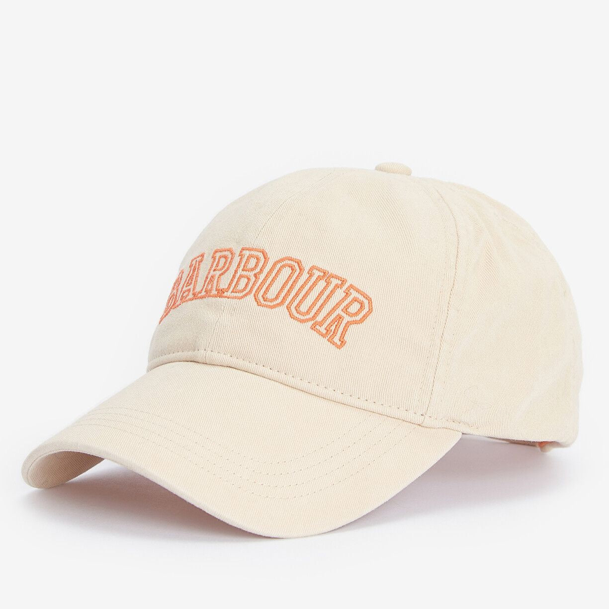 Barbour Emily Sports Cap Parchment-Apricot Crush 2