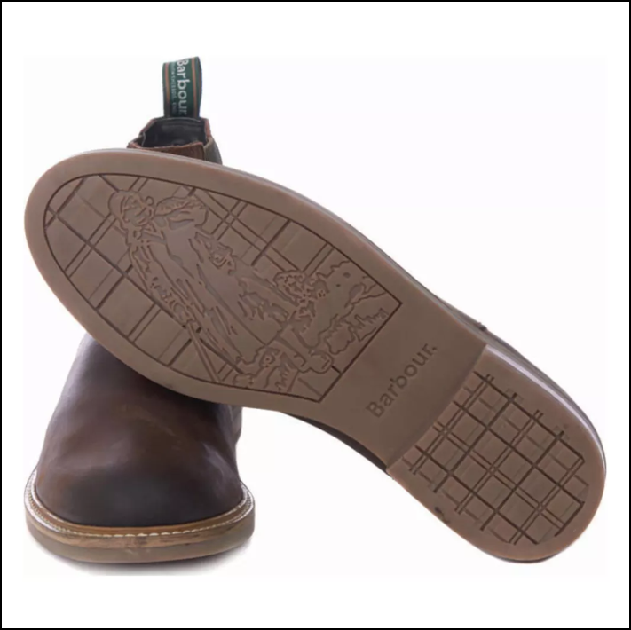 Barbour Farsley Chocolate Chelsea Boots 2