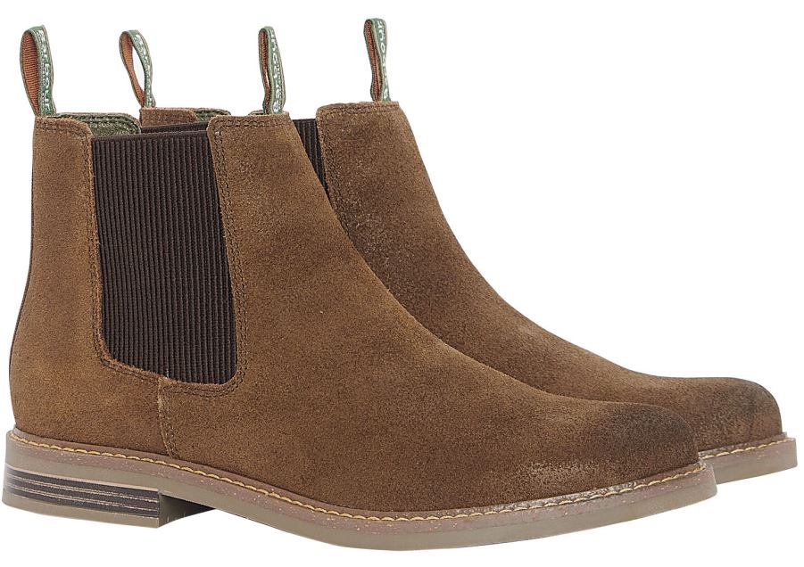Barbour Farsley Men's Chelsea Boots Khaki 1