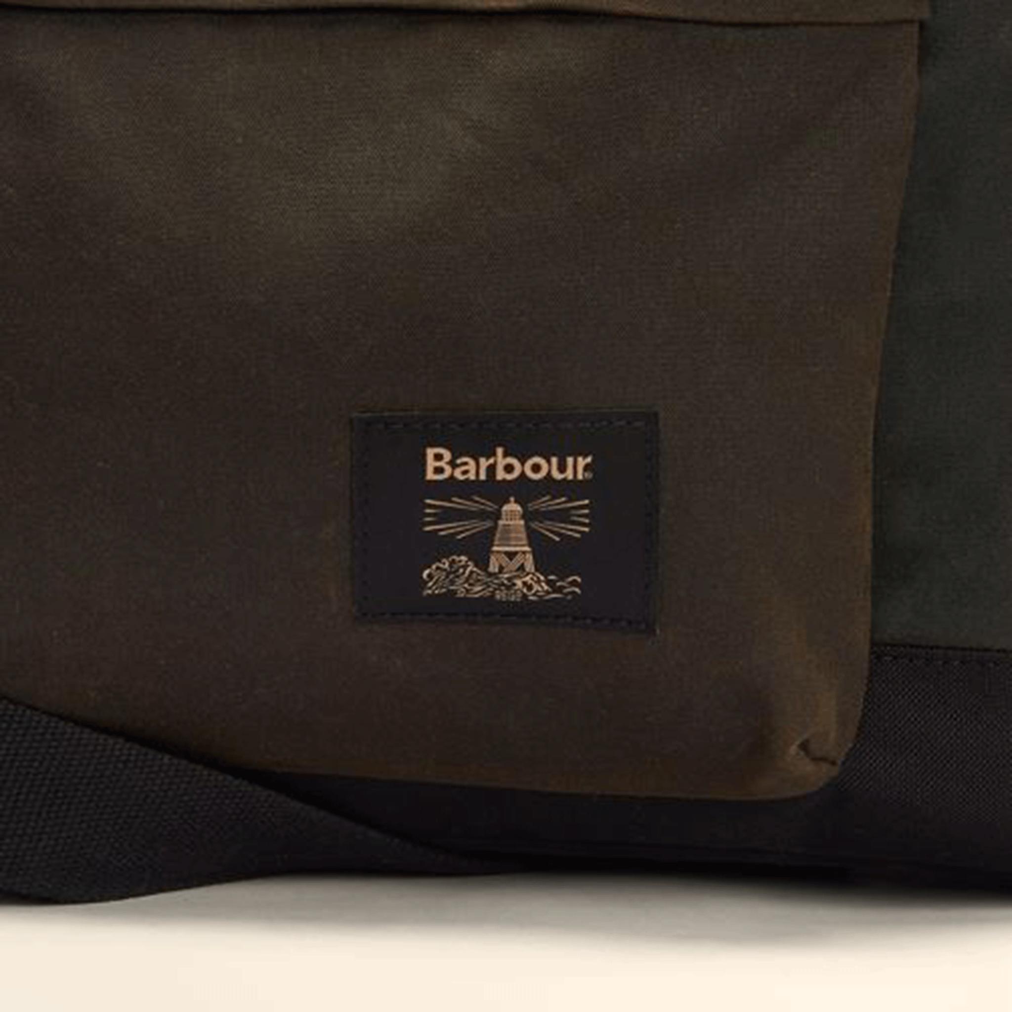 Barbour Field Waxed Holdall Olive-Black