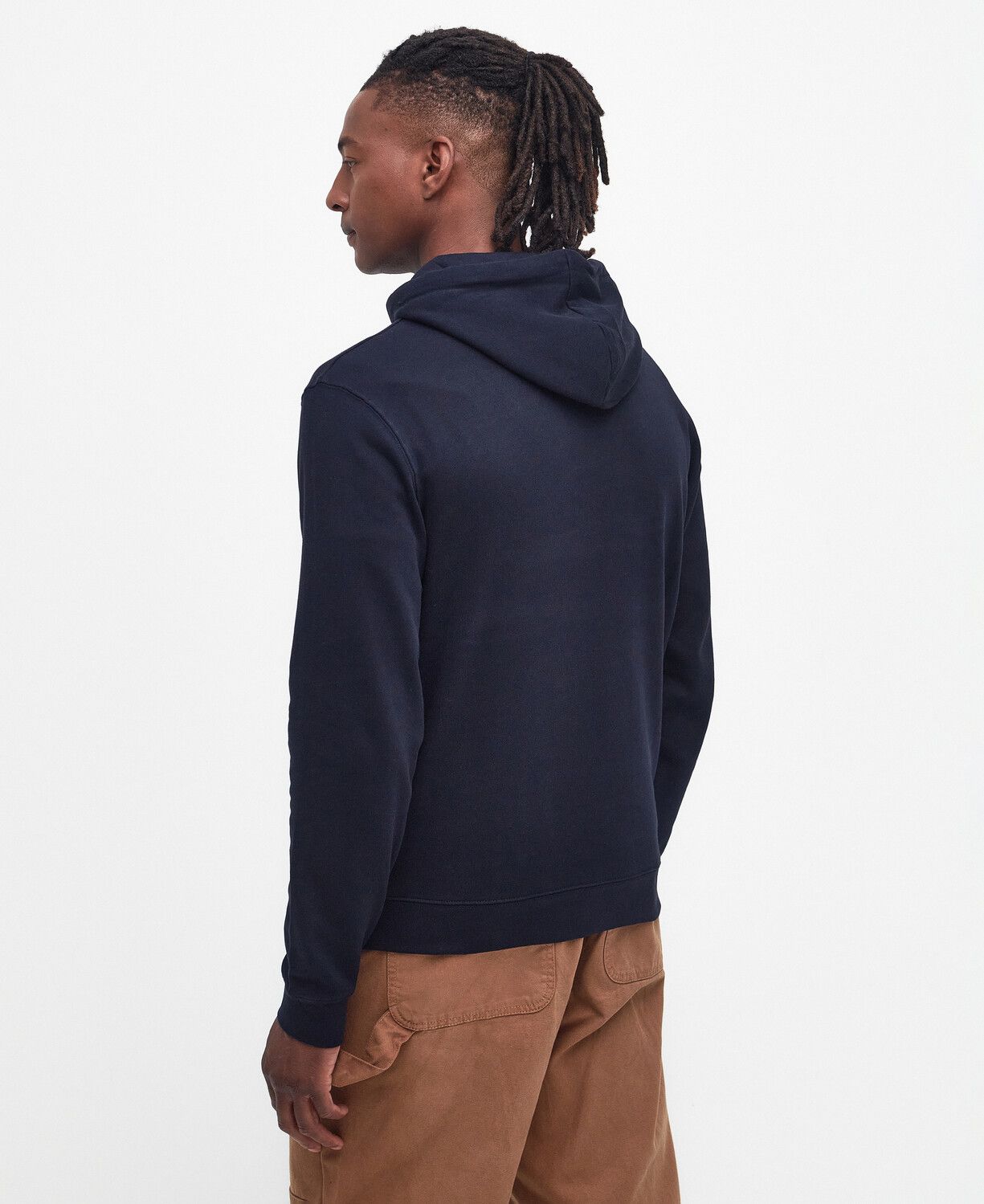 Barbour Grassington Hoodie Navy 4