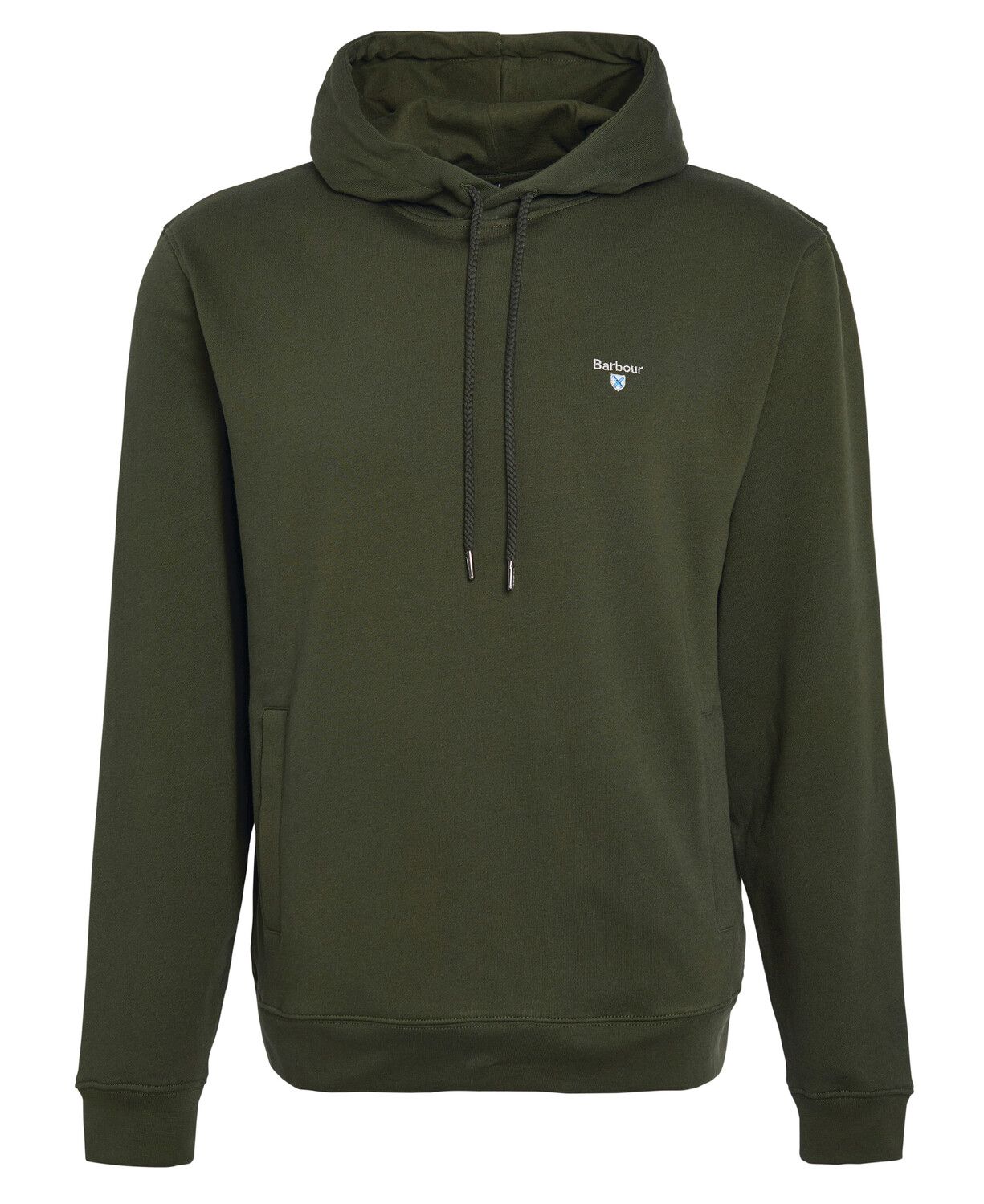Barbour Grassington Hoodie Olive 2