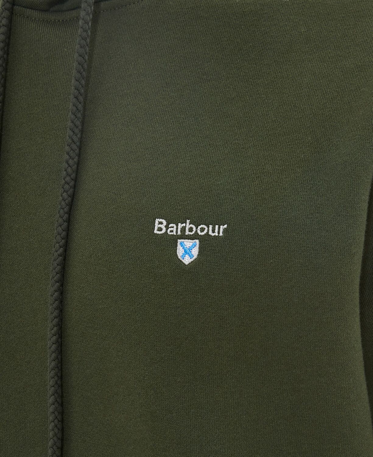 Barbour Grassington Hoodie Olive 6