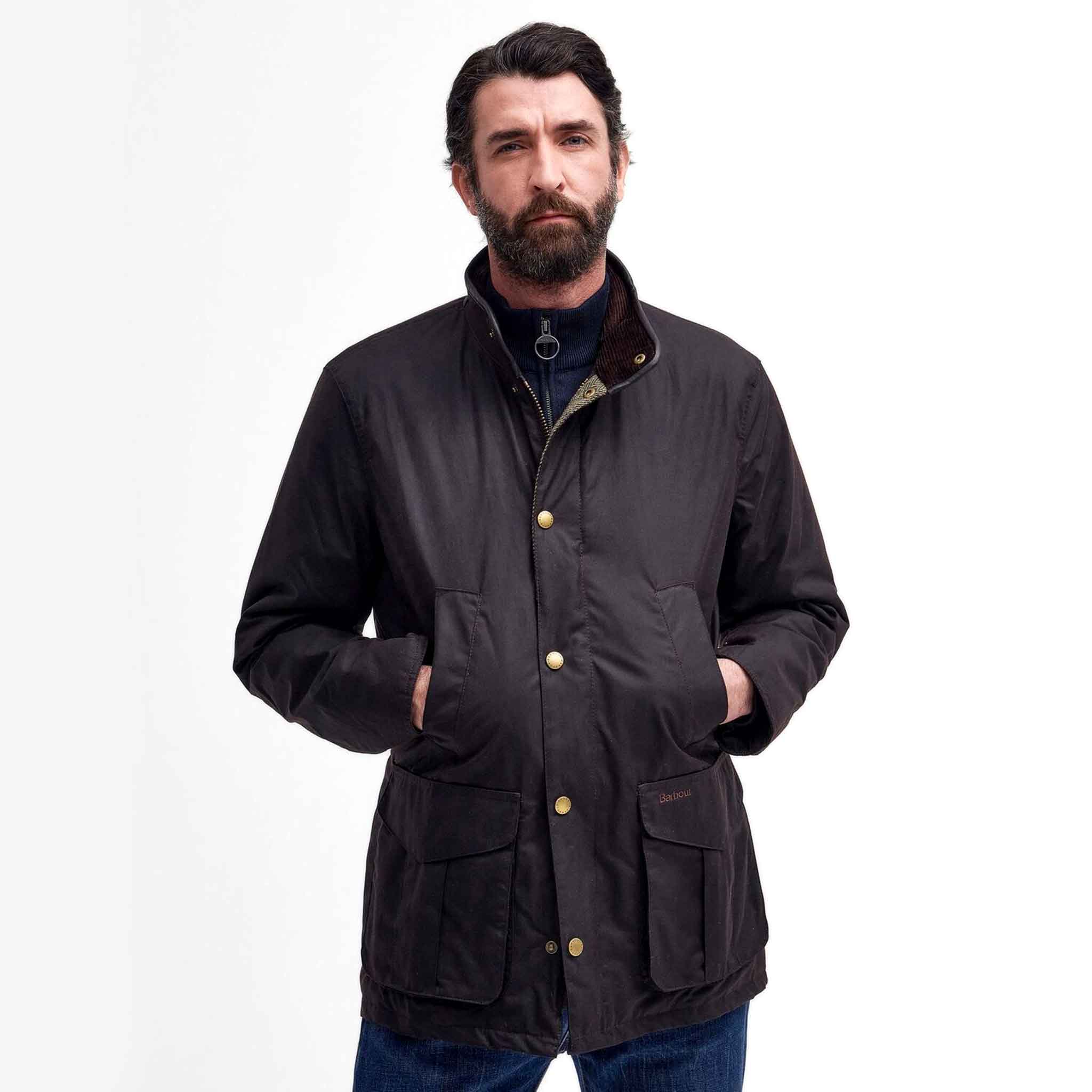 Barbour Hereford Men's Wax Jacket Rustic
