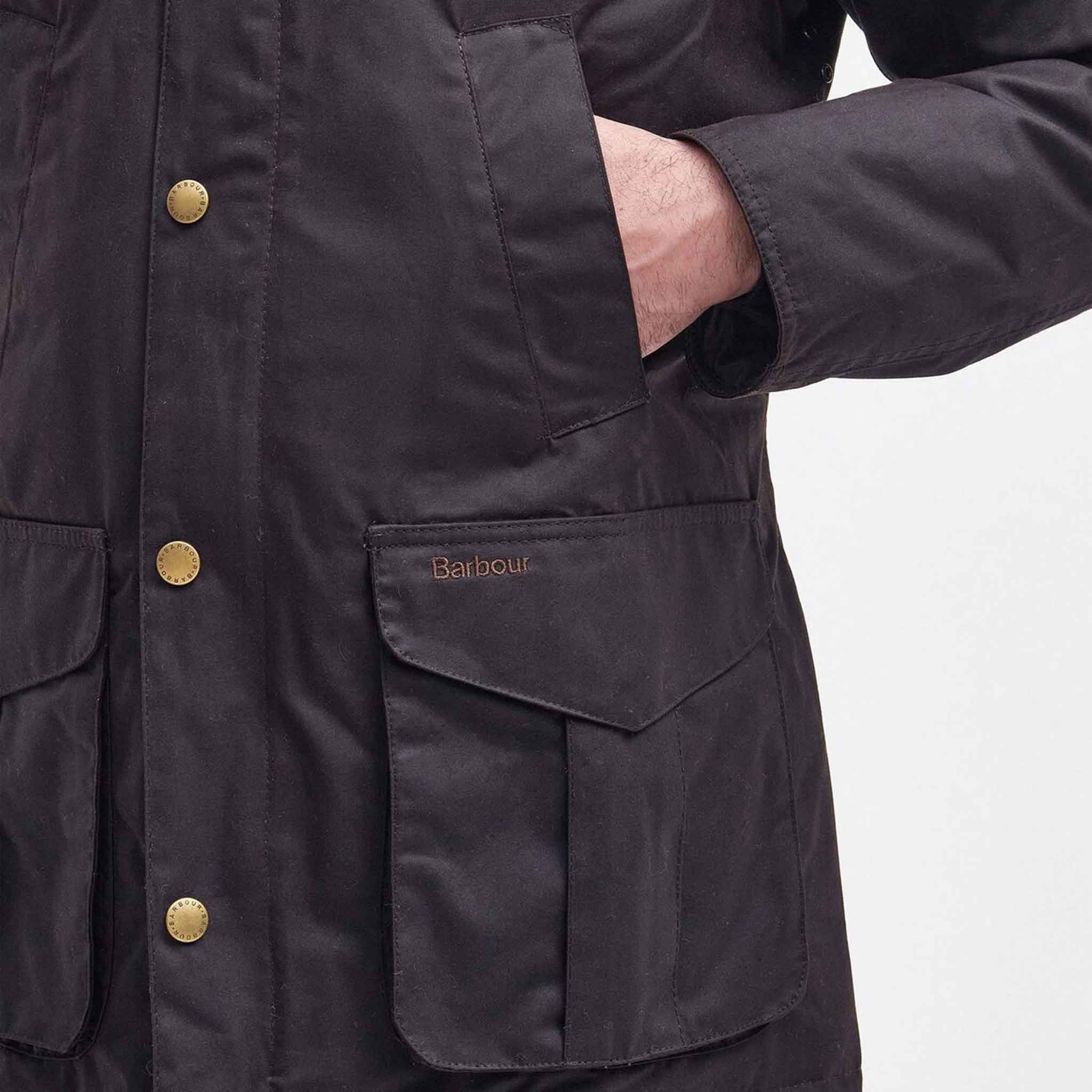 Barbour Hereford Men's Wax Jacket Rustic