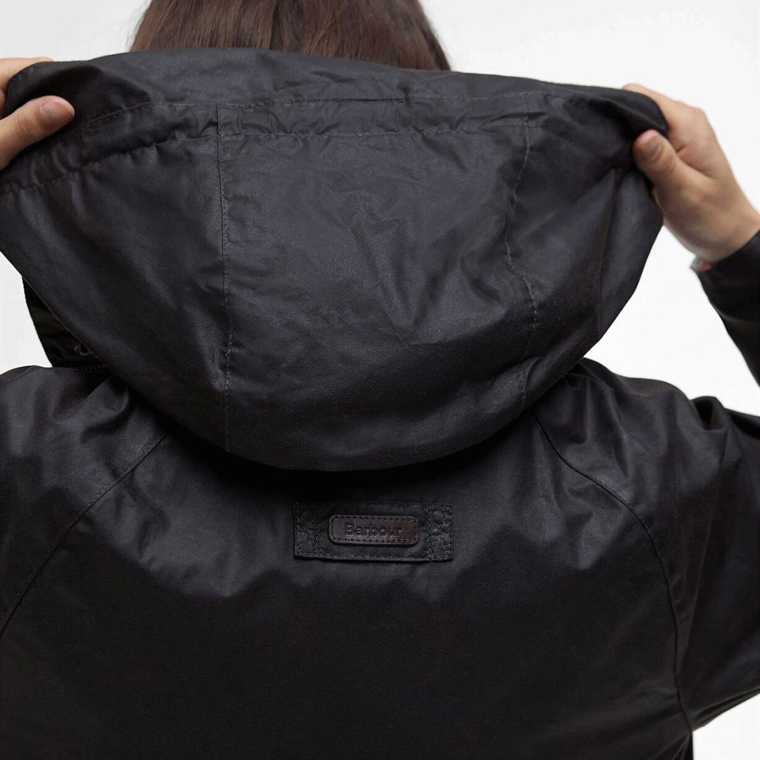 Barbour Hollies Ladies Waxed Jacket Rustic-Ancient Tartan