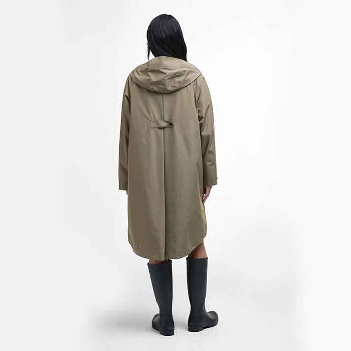 Barbour Jayla Ladies Waterproof Parka Dusky Green