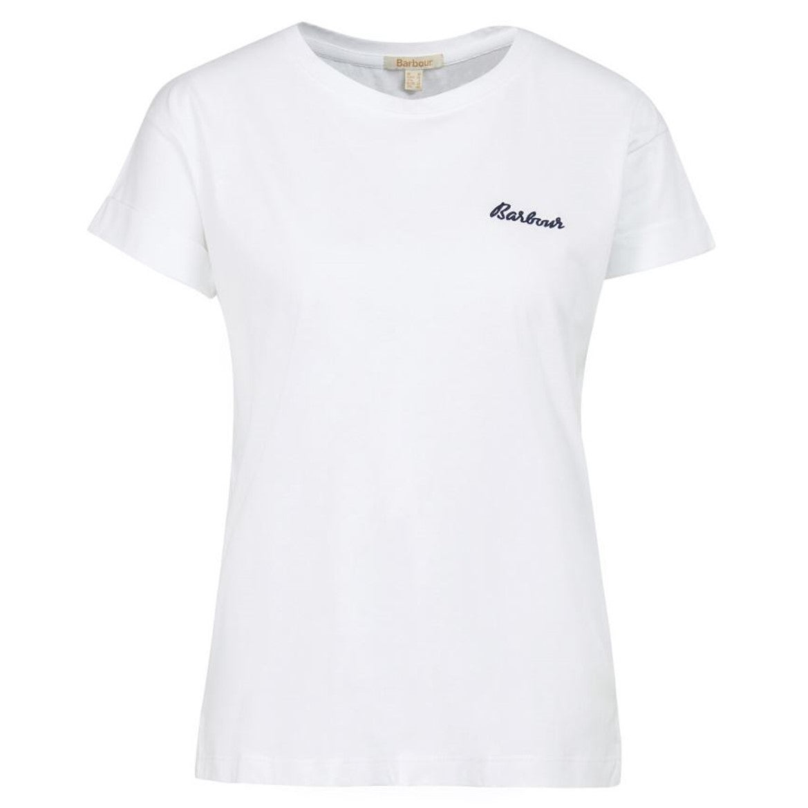 Barbour Kenmore Relaxed Fit T-Shirt White 1
