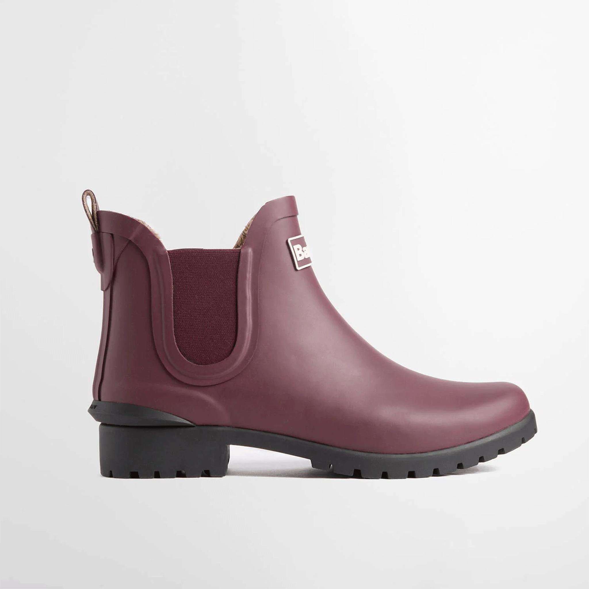 Barbour Kirkton Ankle Wellingtons Fig Womens