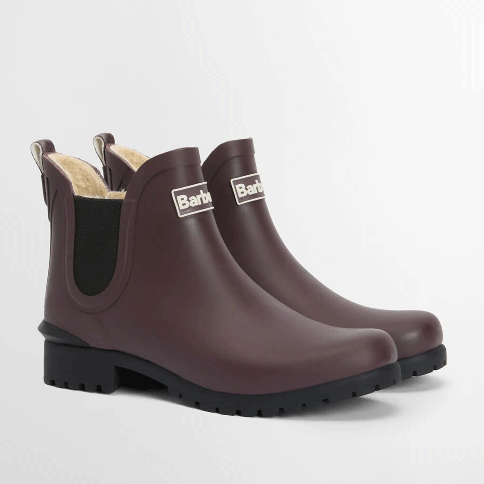 Barbour Kirkton Chelsea Wellington Boots Fudge