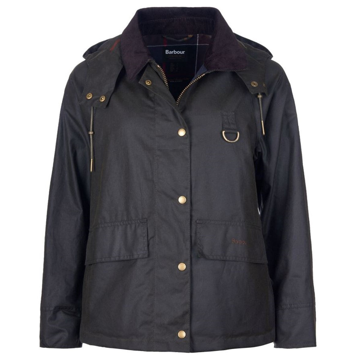 Barbour Ladies Avon Wax Jacket Olive Classic 1