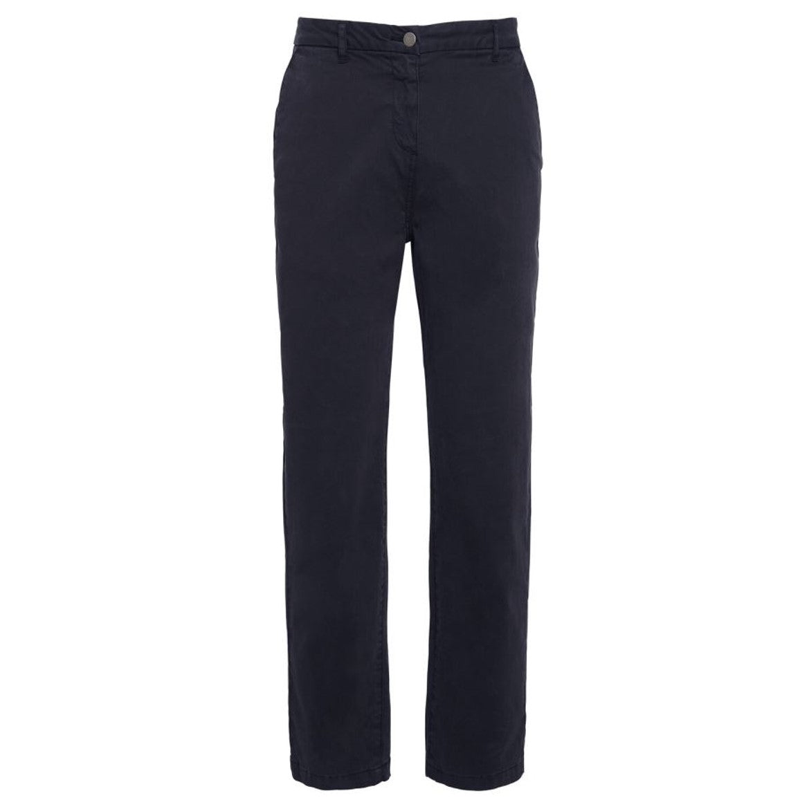 Barbour Ladies Cropped Chinos Navy 1