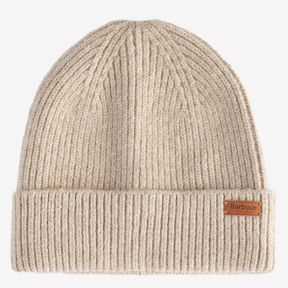 Barbour Ladies Pendle Knitted Beanie Light Trench 1