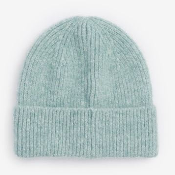 Barbour Ladies Pendle Knitted Beanie Soft Mint 2