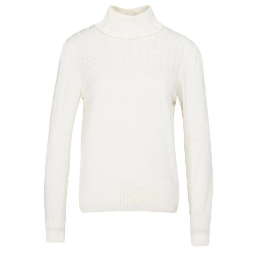 Barbour Ladies Scarlet knit sweatshirt