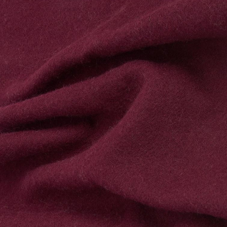 Barbour Lambswool Plain Woven Scarf Cabernet 4