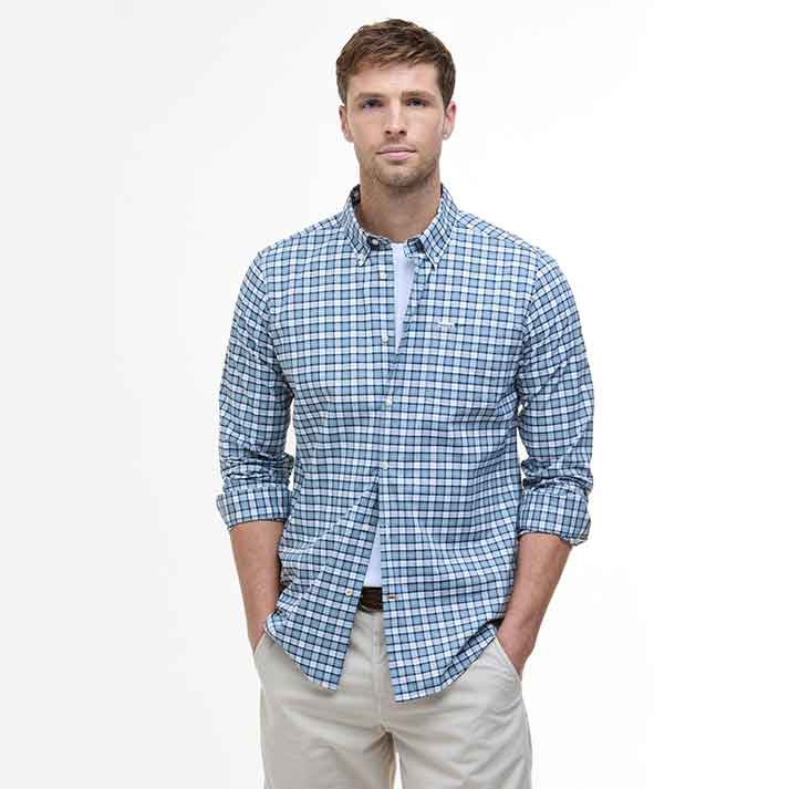 Barbour Lomond Tailored Shirt Northshore Tartan