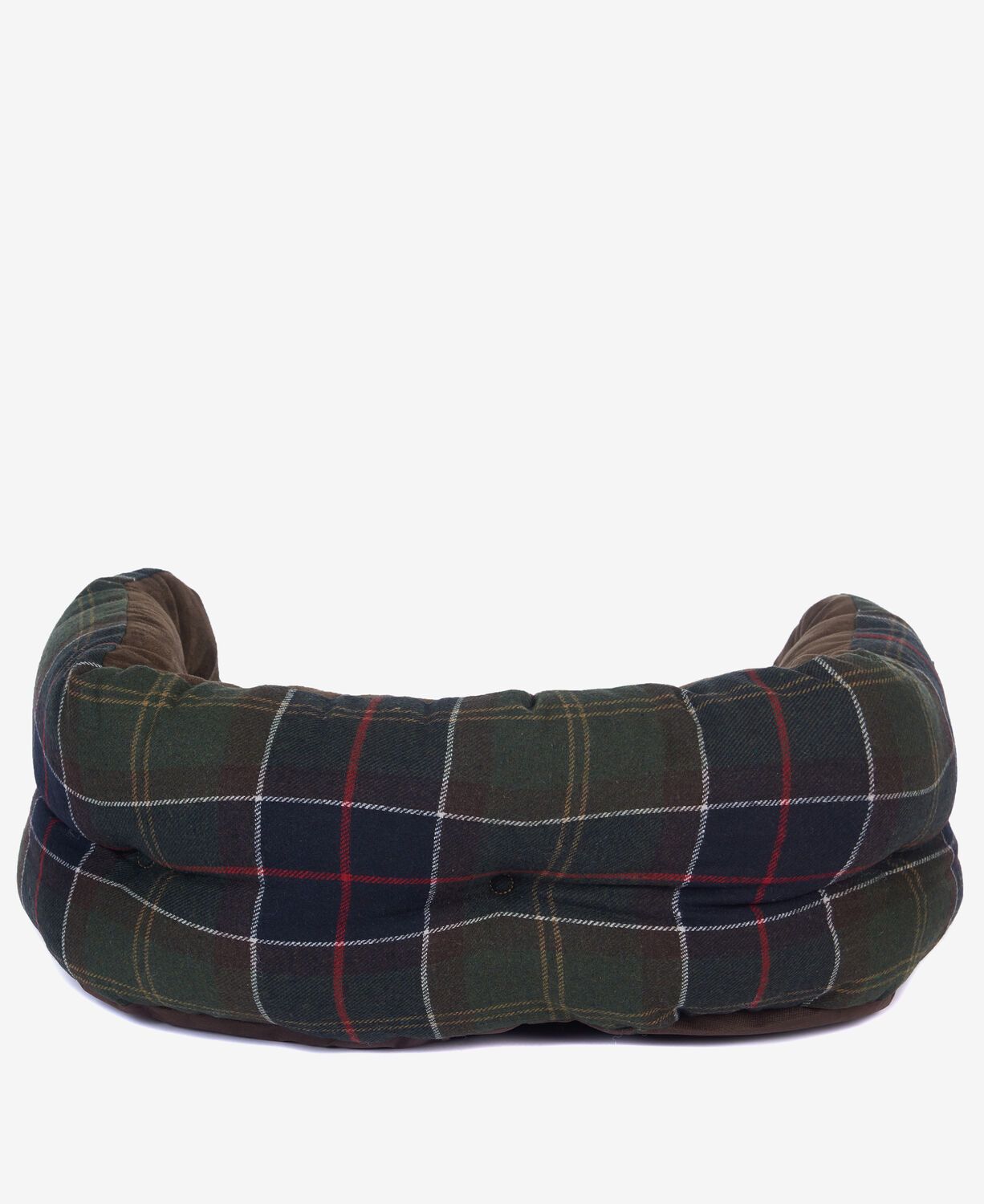 Barbour Luxury Waxed Cotton Quilted Dog Bed Classic Tartan 3