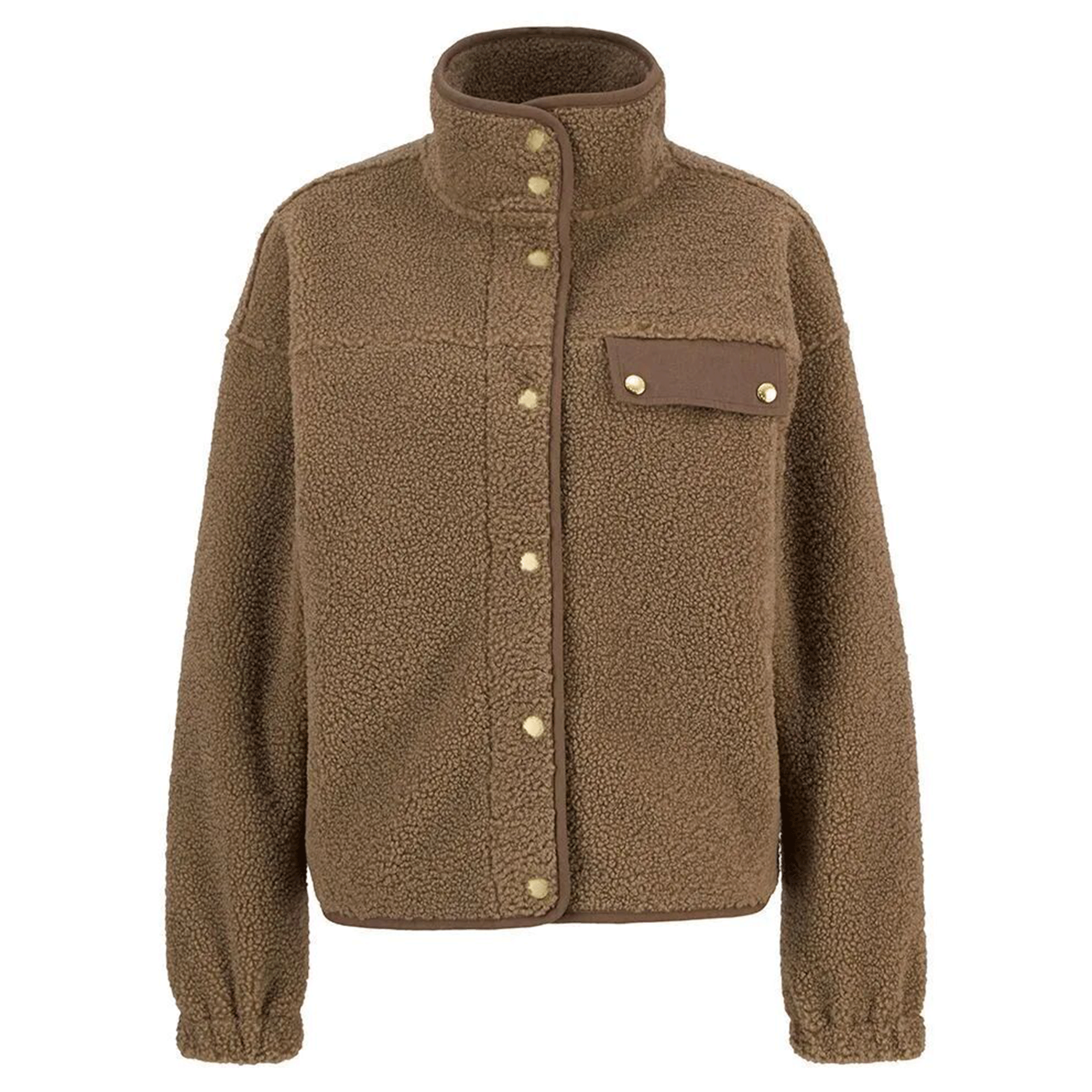 Barbour Mabel Women's Fleece Military Brown