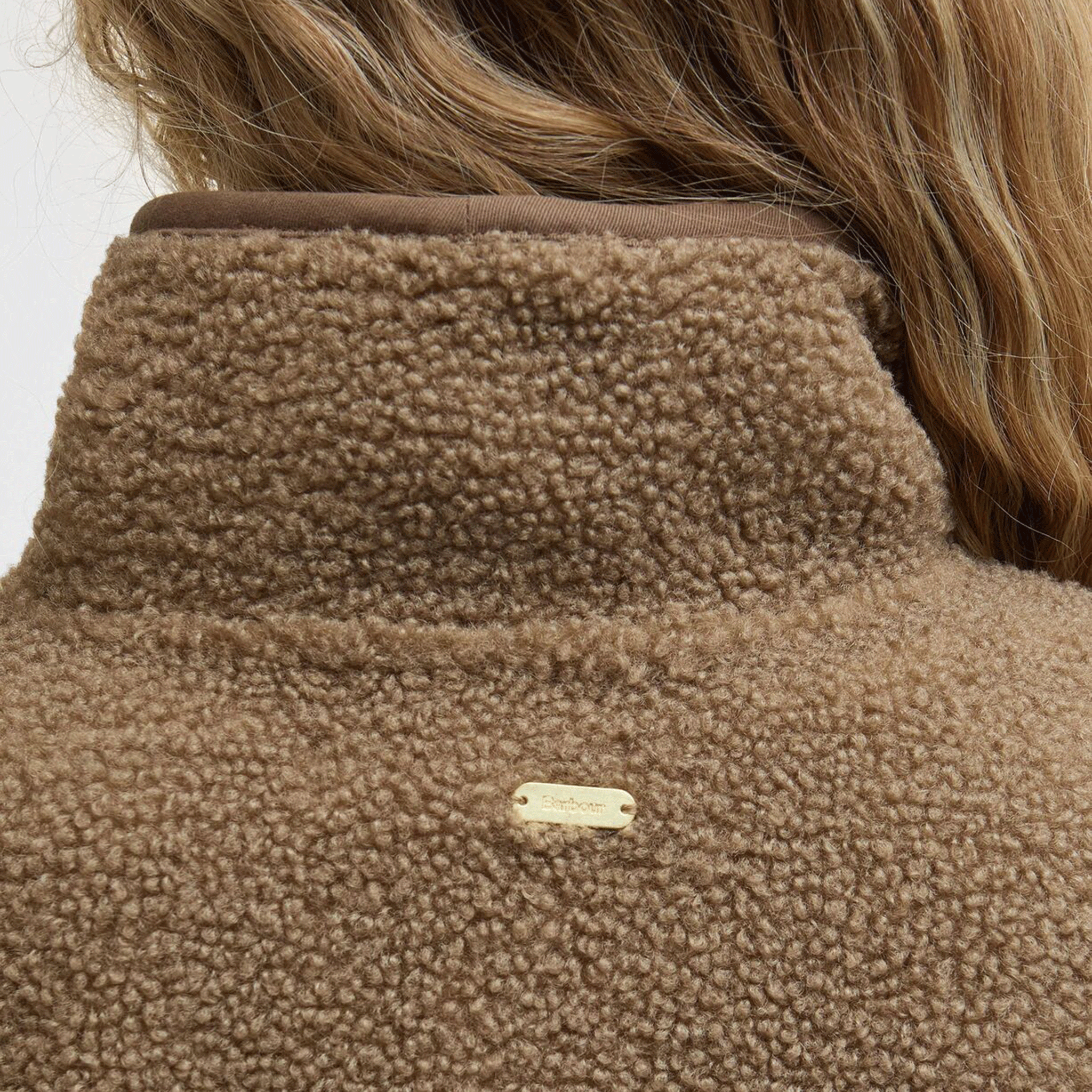 Barbour Mabel Women's Fleece Military Brown