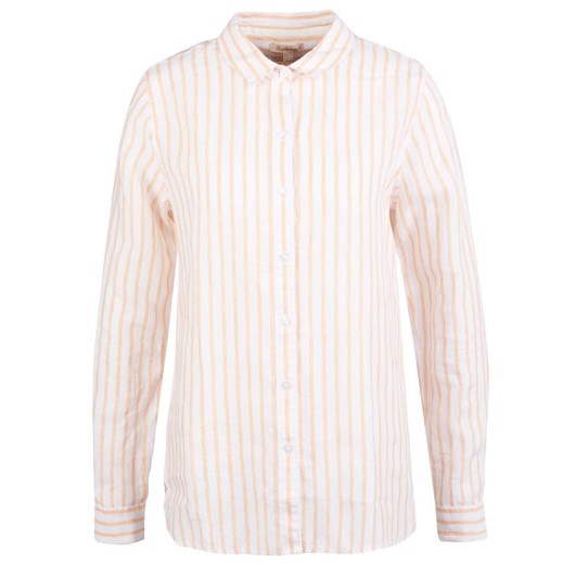 Barbour Marine Ladies Pure Linen Shirt Papaya 1