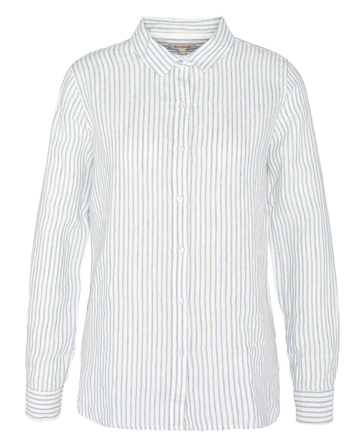 Barbour Marine Ladies Relaxed Shirt Chambray Stripe 4