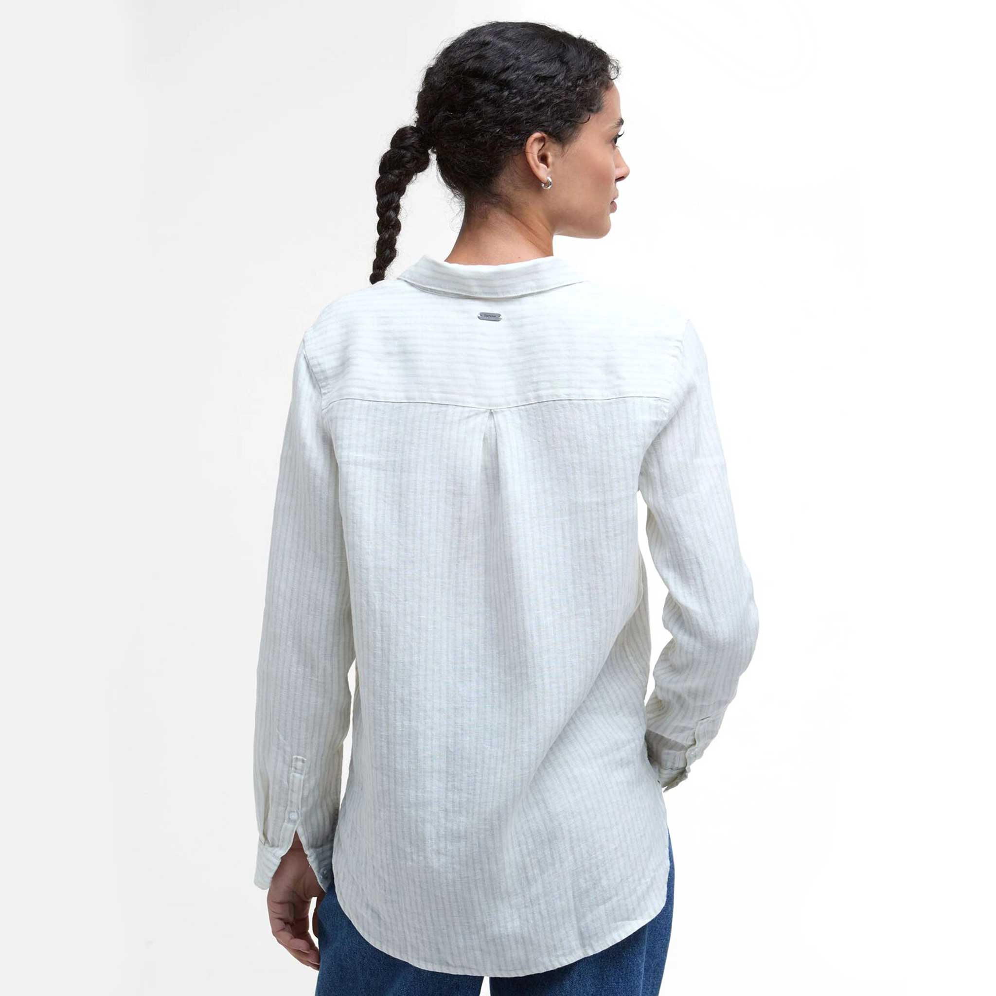 Barbour-Marine-Ladies-Relaxed-Shirt-Pale-Aqua-Stripe-4