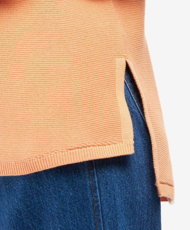 Barbour Mariner Ladies Knitted Jumper Papaya 4