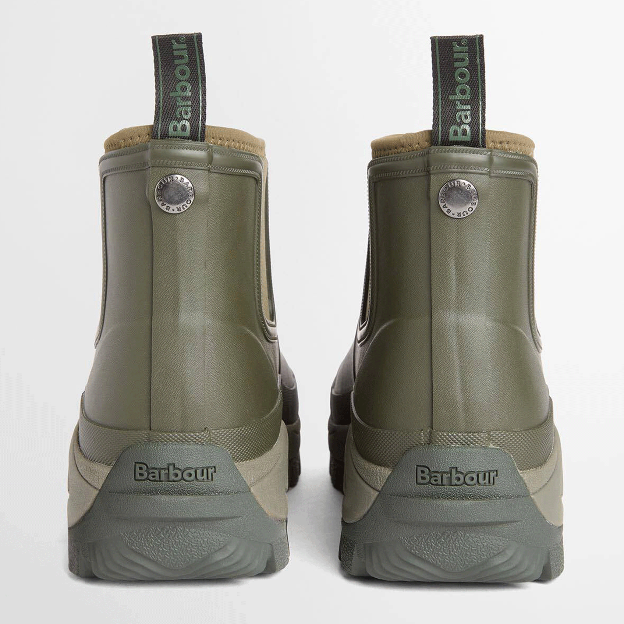 Barbour Matfen Men's Chelsea Wellingtons Olive