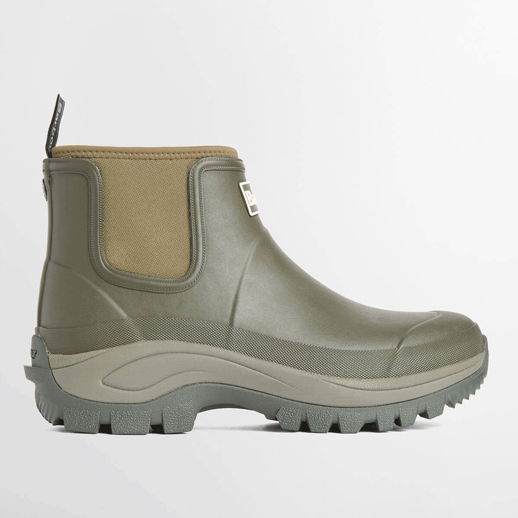 Barbour Matfen Men's Chelsea Wellingtons Olive