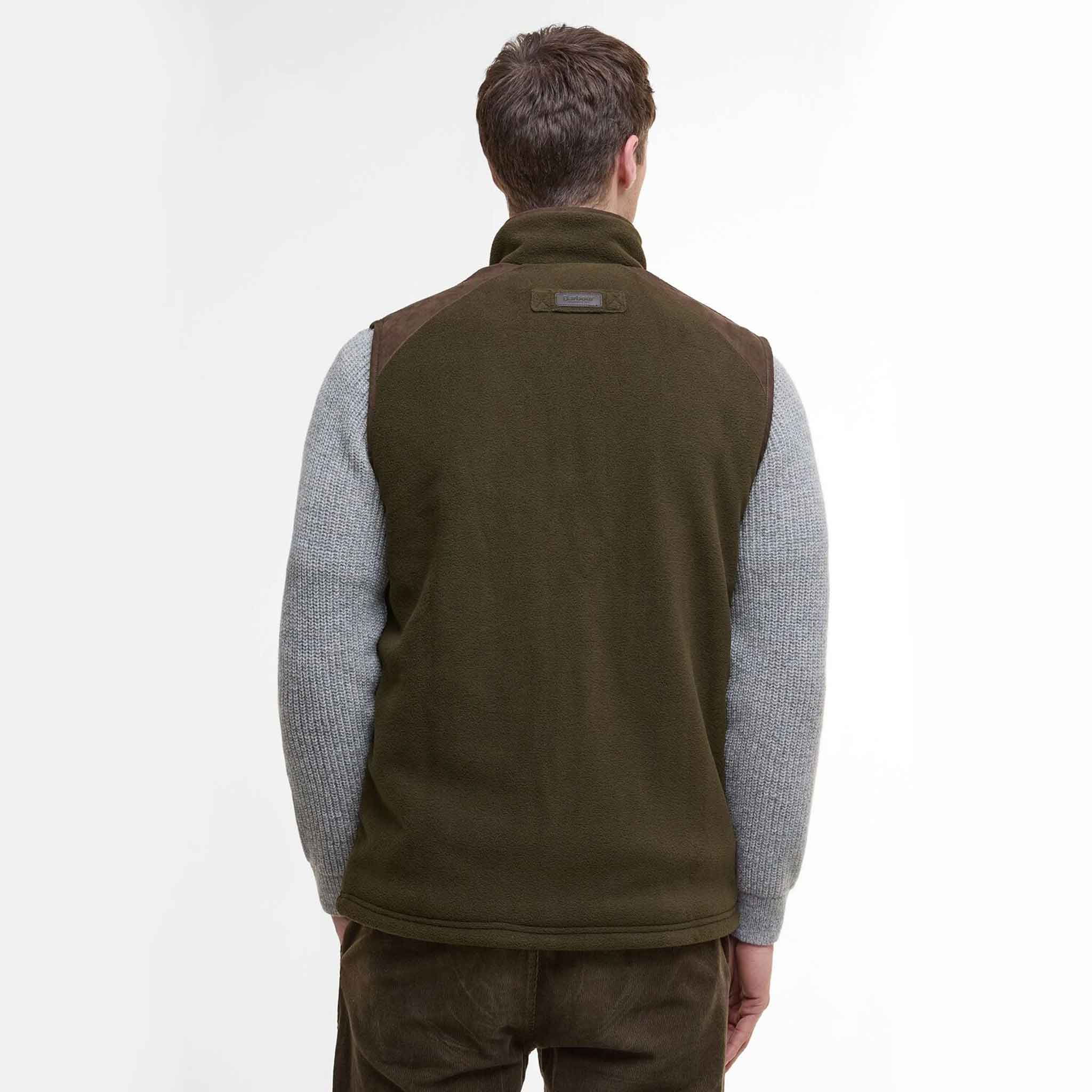 Barbour Men's Active Fleece Gilet Olive