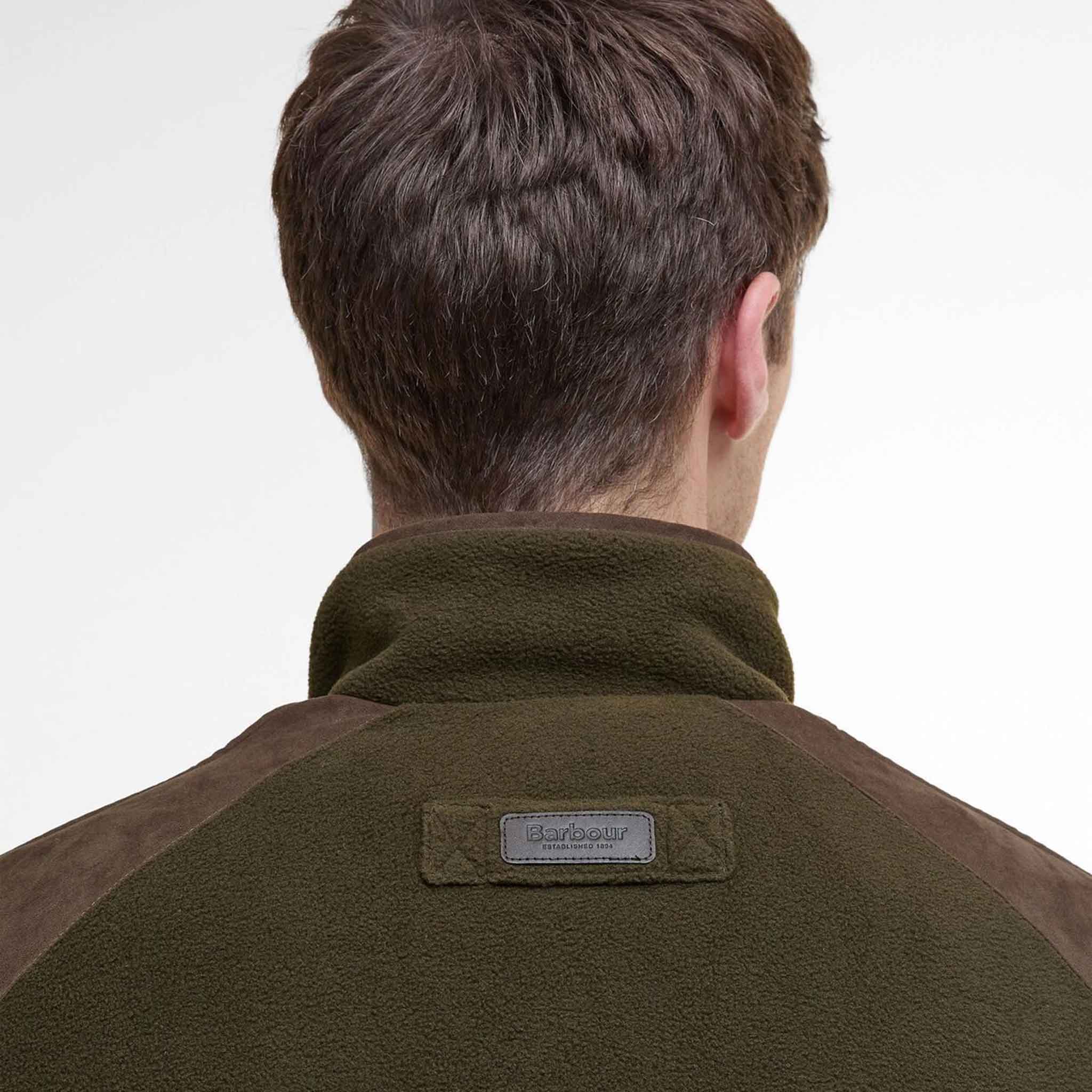 Barbour Men's Active Fleece Gilet Olive