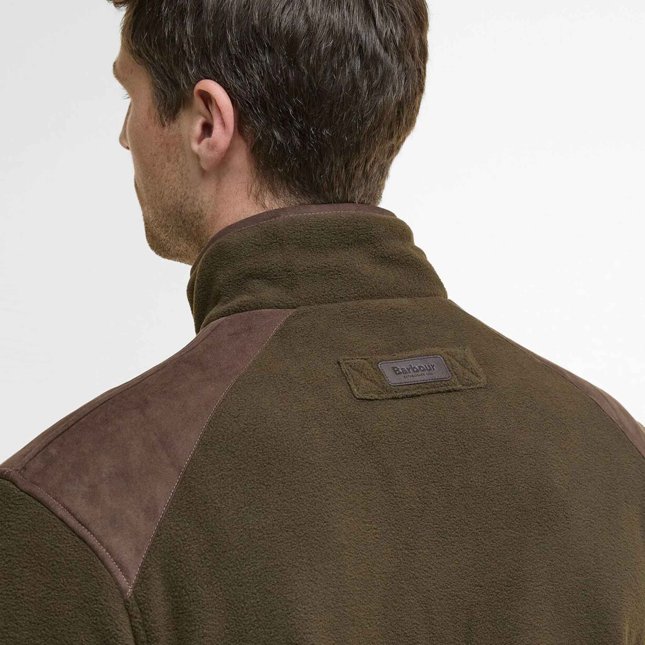 Barbour Men's Active Fleece Jacket Olive