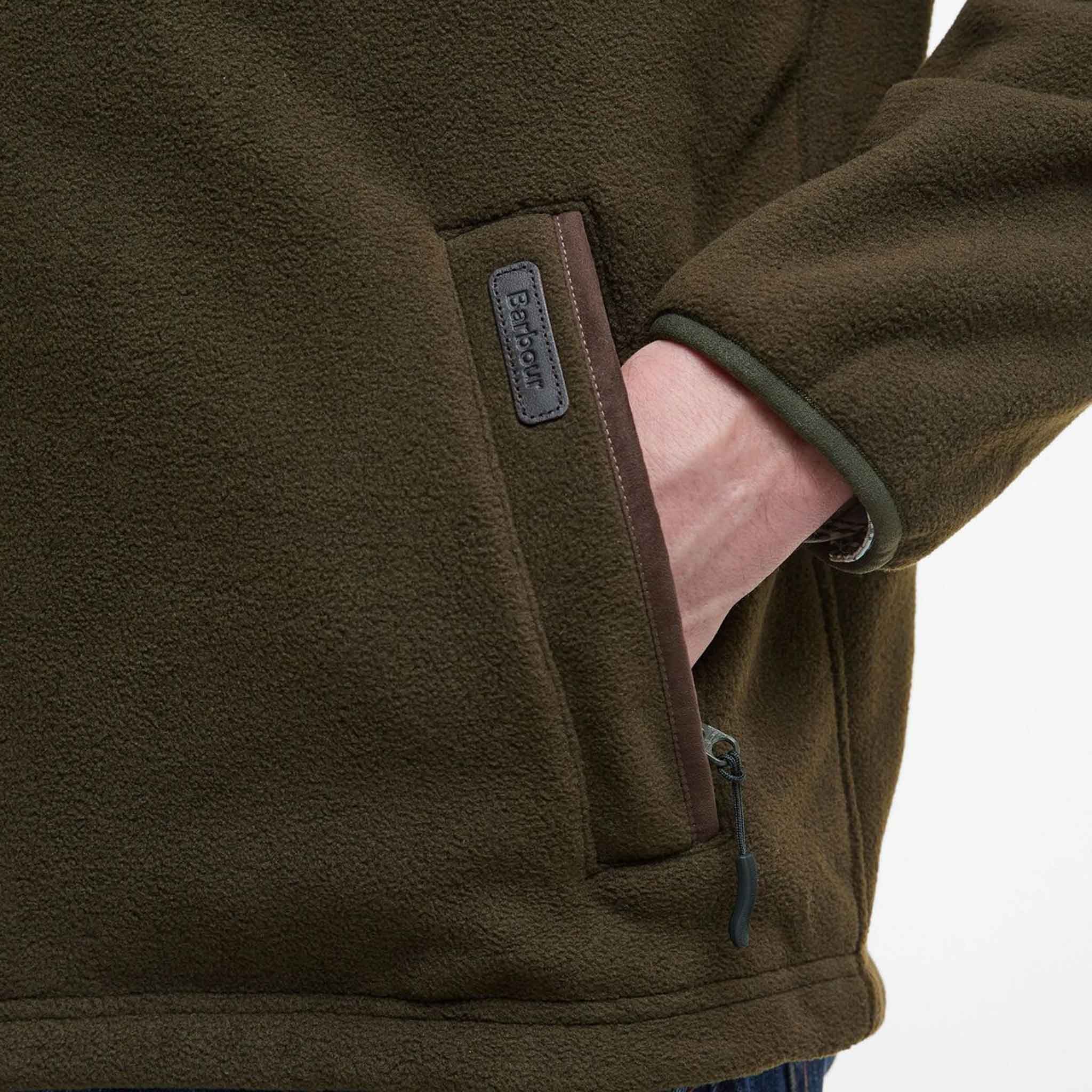 Barbour Men's Active Fleece Jacket Olive
