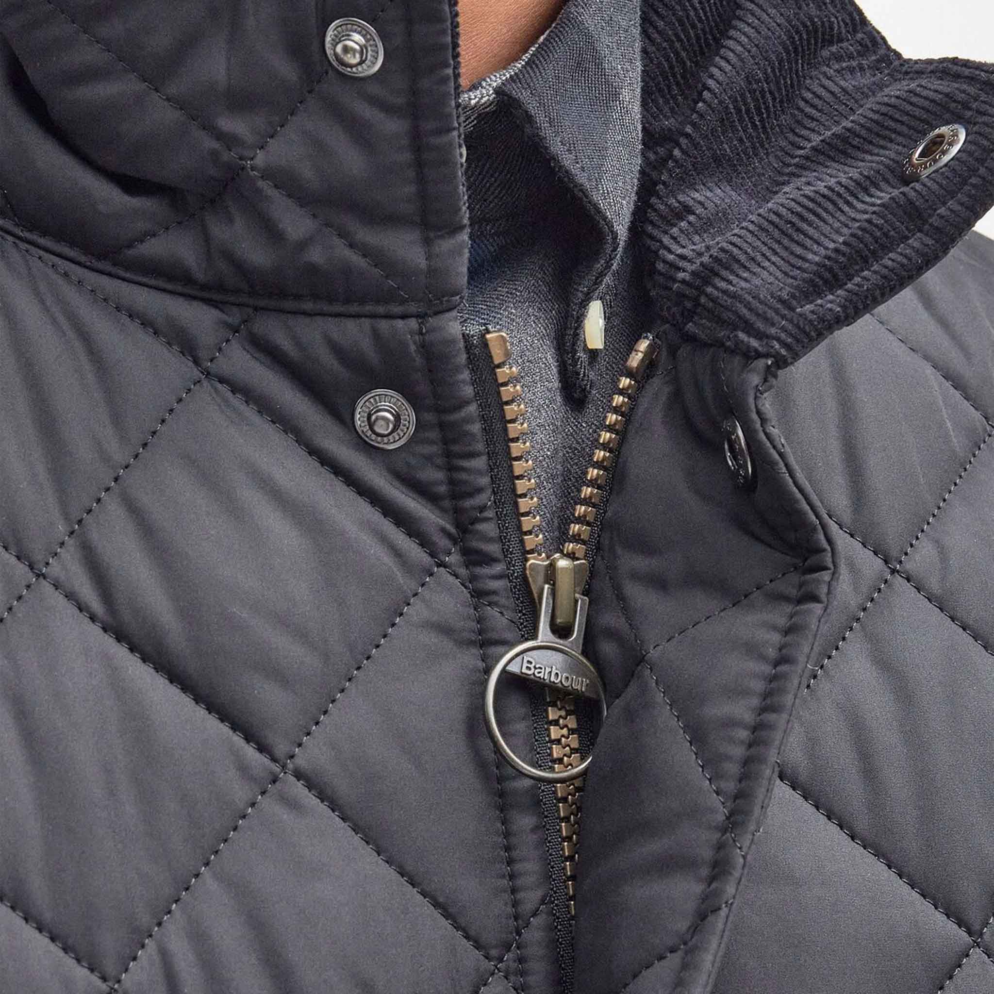 Barbour Men's Chelsea Sportsquilt Jacket Black