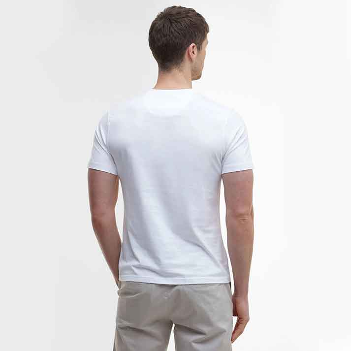 Barbour Men's Essential Sports T-Shirt White