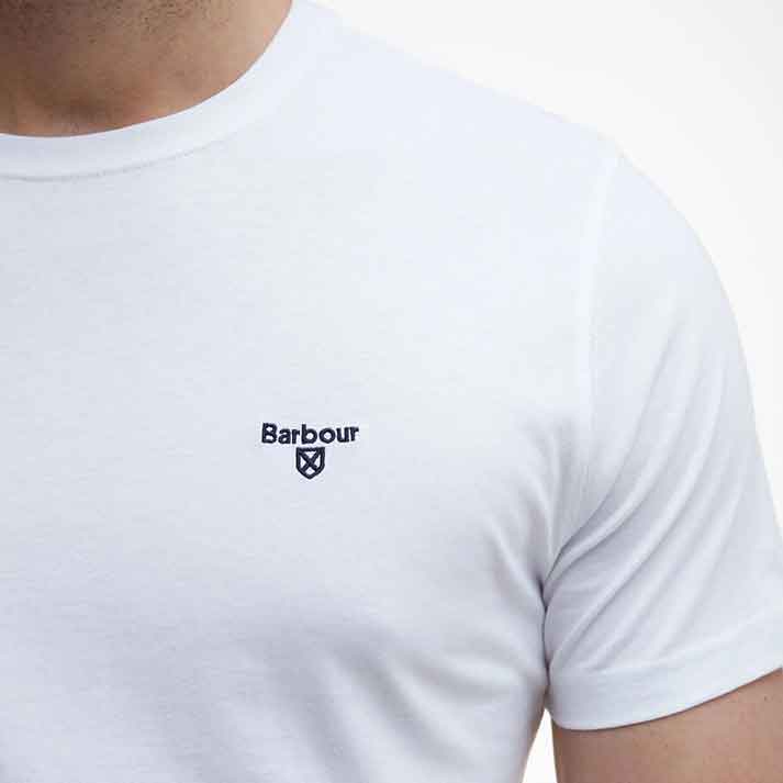Barbour Men's Essential Sports T-Shirt White