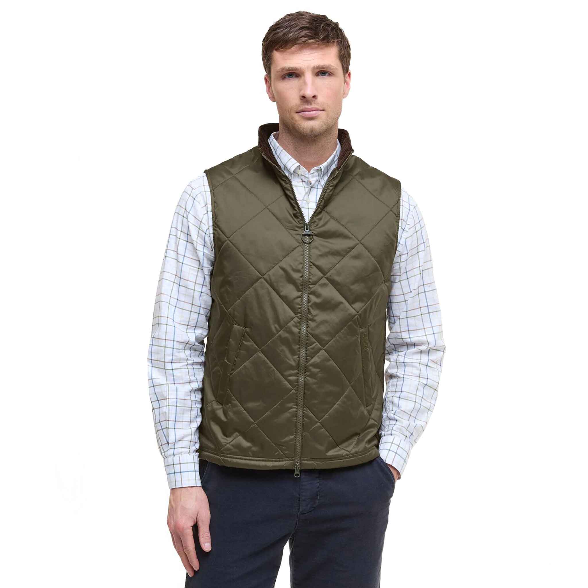 Barbour Men’s Finn Gilet Olive